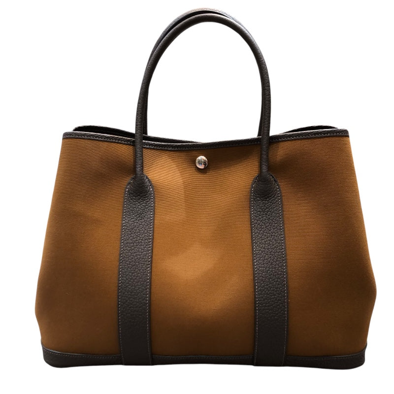 エルメス HERMES ガーデンパーティーPM B刻 アルザン・エベンヌ