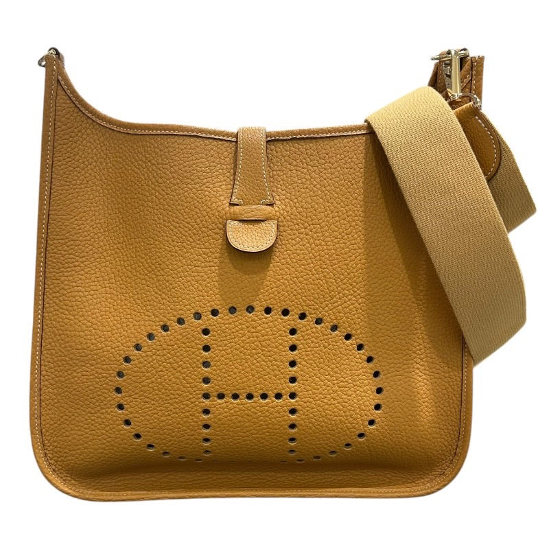 エルメス HERMES エヴリン1 PM □H刻 サブレ ゴールド金具 トリヨン