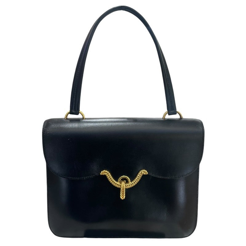 エルメス HERMES ヴァスコ ブラック ゴールド金具 ボックス