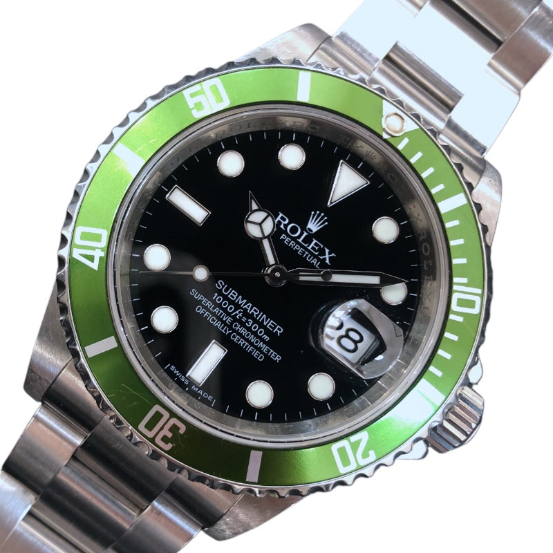 ロレックス ROLEX サブマリーナ 16610LV グリーン ステンレス