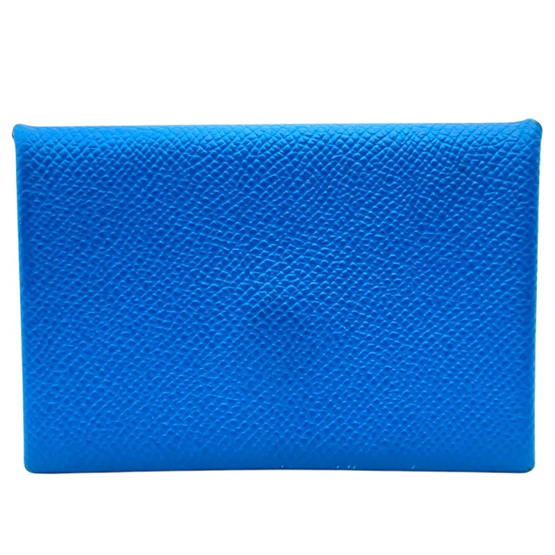 エルメス HERMES カルヴィ A刻印 ブルーザンジバル エプソン