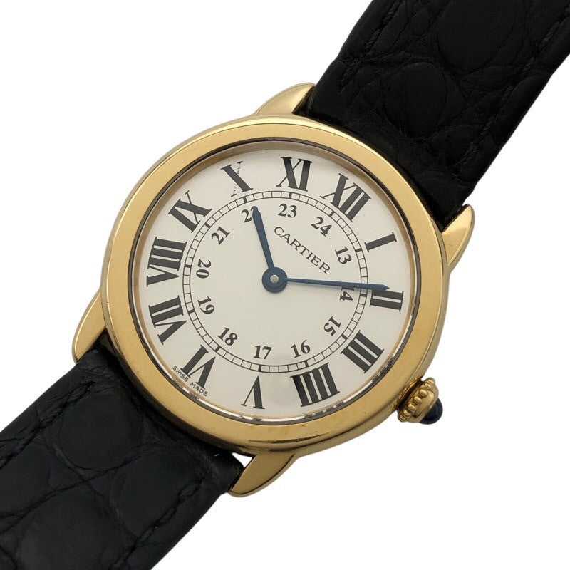 カルティエ Cartier ロンド ソロドゥカルティエSM W6700355 K18