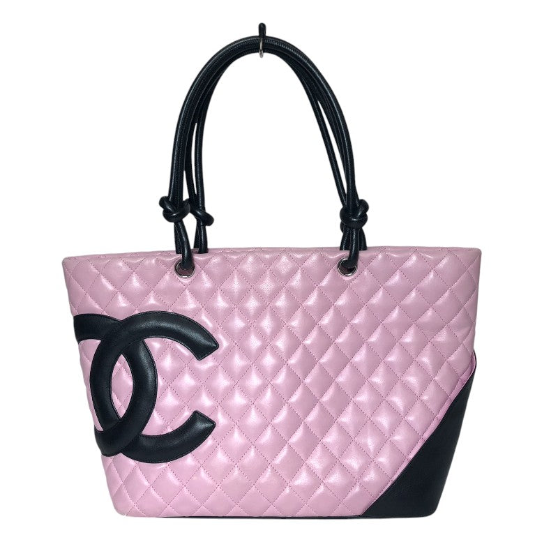 シャネル ソフトカーフ カンボンライン 大トートバッグ A25169 シャネル CHANEL カンボンライン トートバッグ スモール A25166