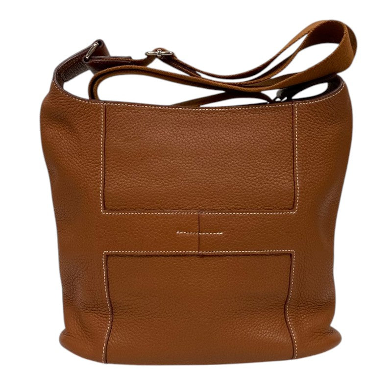 きみ様　箱・ショッパー付　HERMES エルメス　トリ・マイヨン　カシミア手袋 エルメスネオバン MM ブルー レディース ナイロン ポーチ