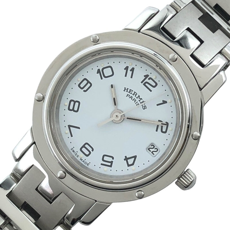 【限定販売】 エルメス HERMES クリッパー CL4.210 シルバー SS レディース クリッパー