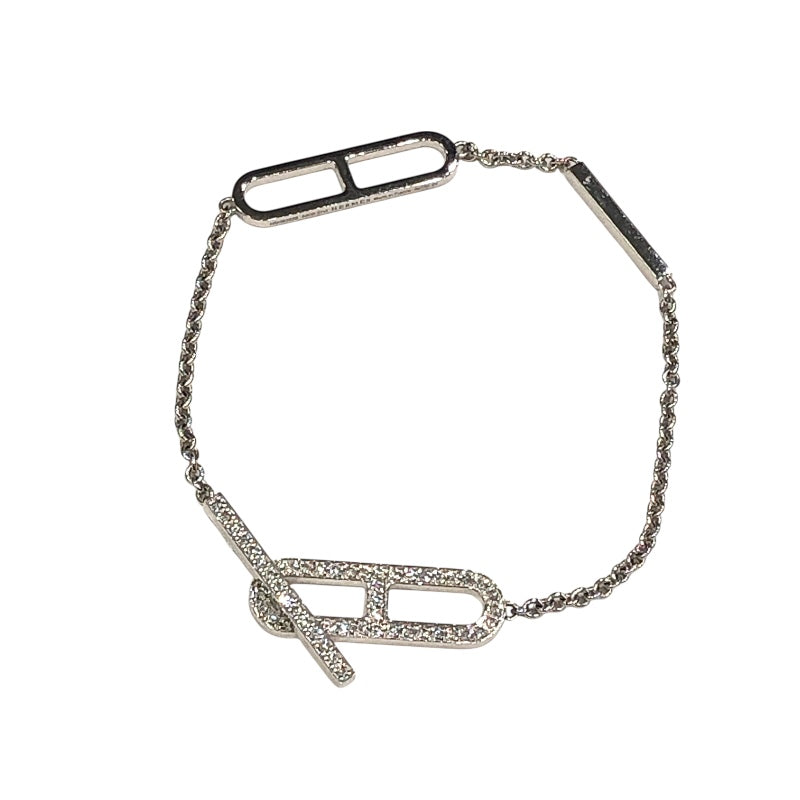 エルメス HERMES エヴァーシェーヌダンクルブレス K18ホワイトゴールド 