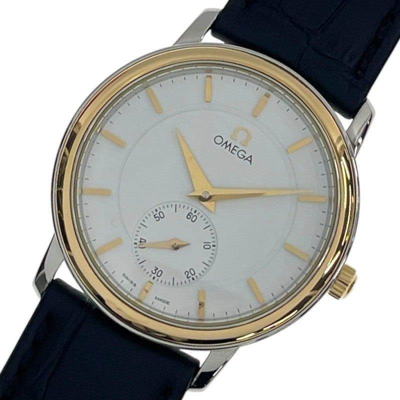 オメガ OMEGA デビル プレステージ 125.015 SS/YG 手巻き メンズ