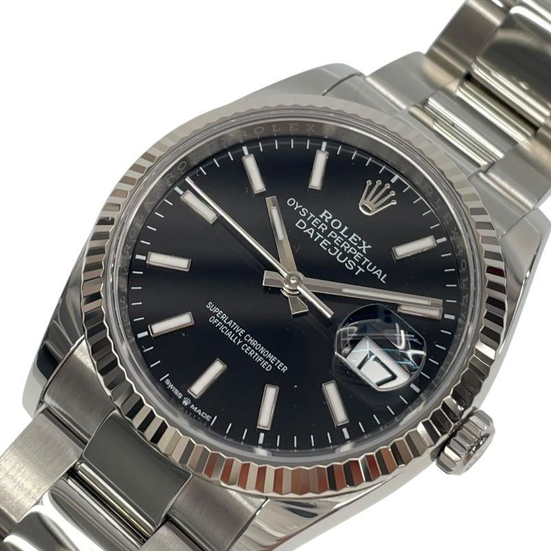 ROLEX ロレックス デイトジャスト36 126234 シルバー バー 5列