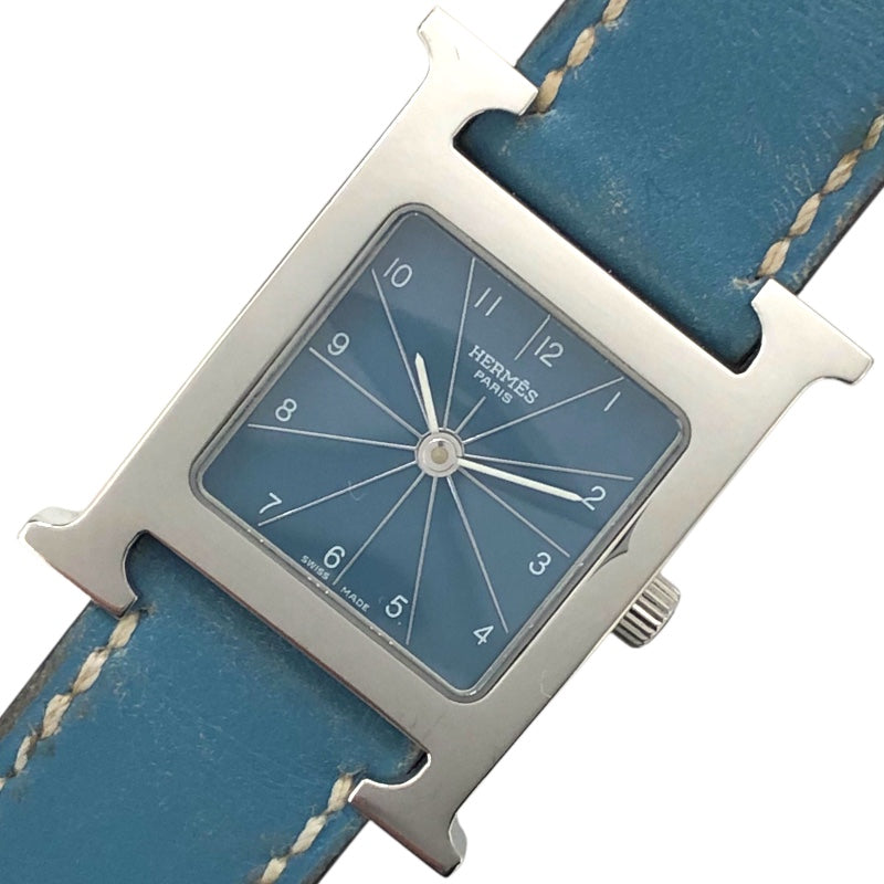 HERMES】ヴィンテージ エルメス Hウォッチ HH1.201 クォーツ