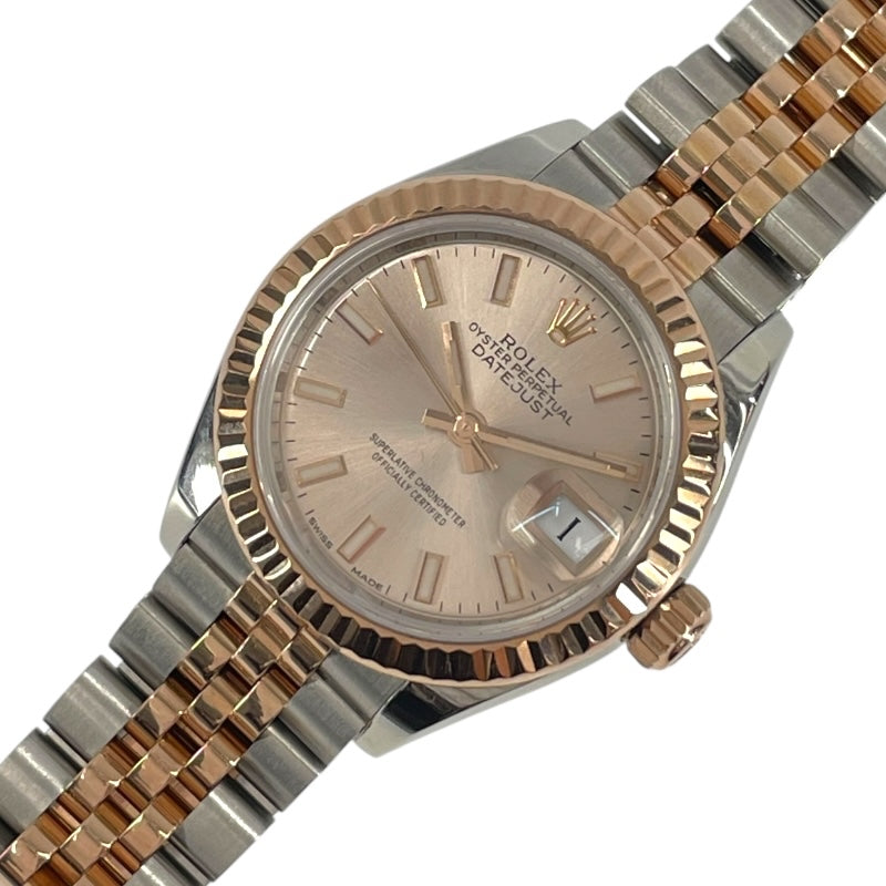 【ラッピング無料】 ロレックス PG ピンクゴールド 279171 デイトジャスト28 ROLEX 時計