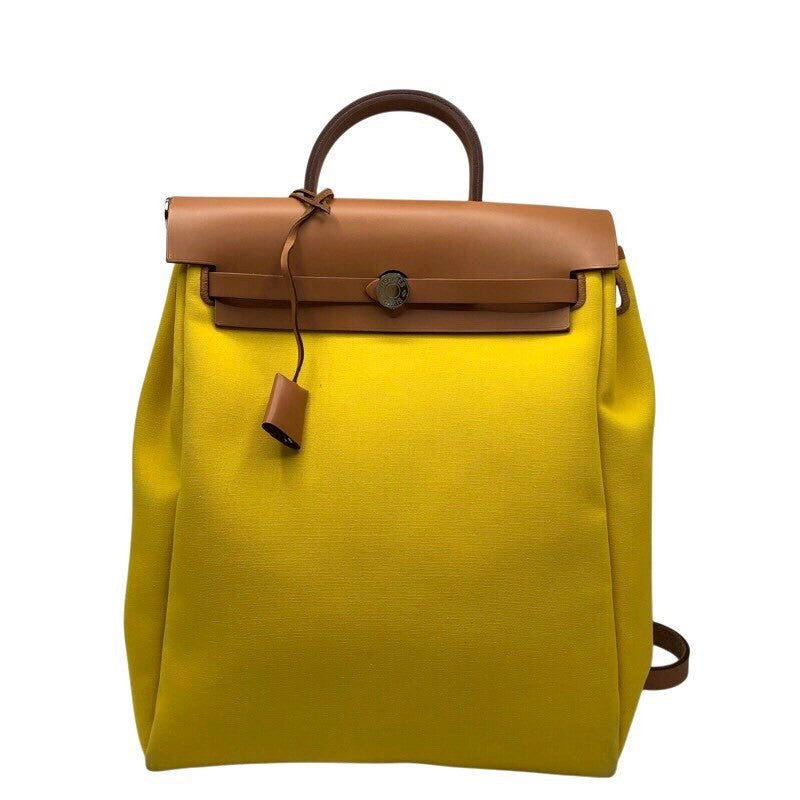 HERMES エールバッグアド （リュックタイプ） エルメス HERMES エールバッグアドPM □H刻 エクリュ