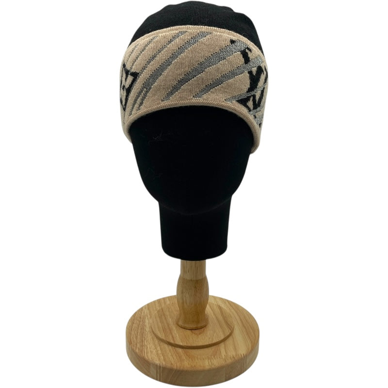 ルイ・ヴィトン LOUIS VUITTON LVロゴニットキャップ M70446 ベージュ