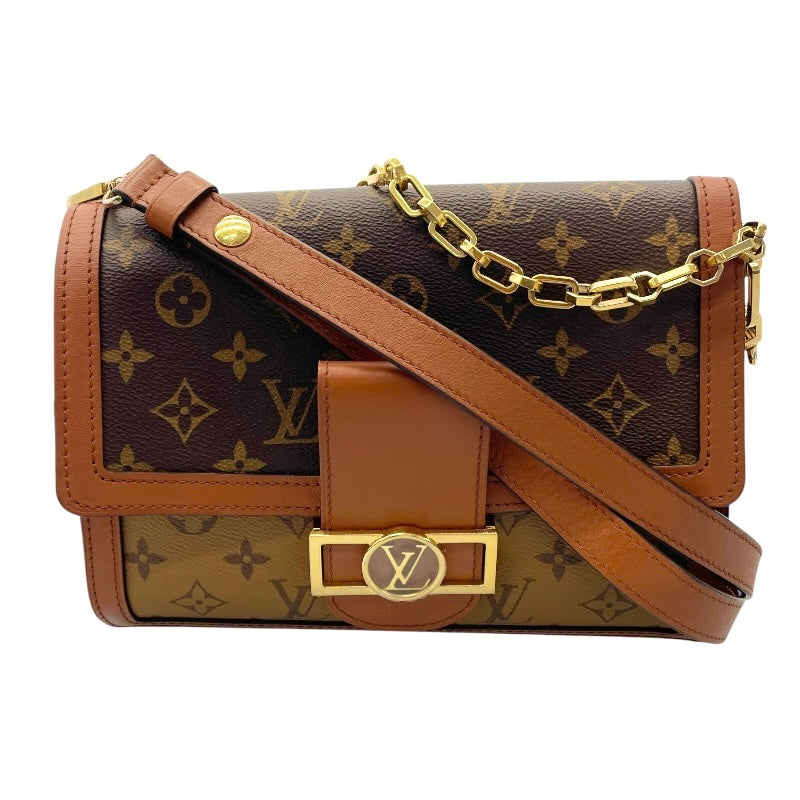 ルイ・ヴィトン LOUIS VUITTON ドーフィーヌMM M45958 ブラウン