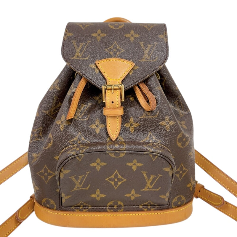 在庫一掃セール売れ筋ランキング ルイ・ヴィトン LOUIS VUITTON ミニモンスリ M51137 ブラウン バッグ