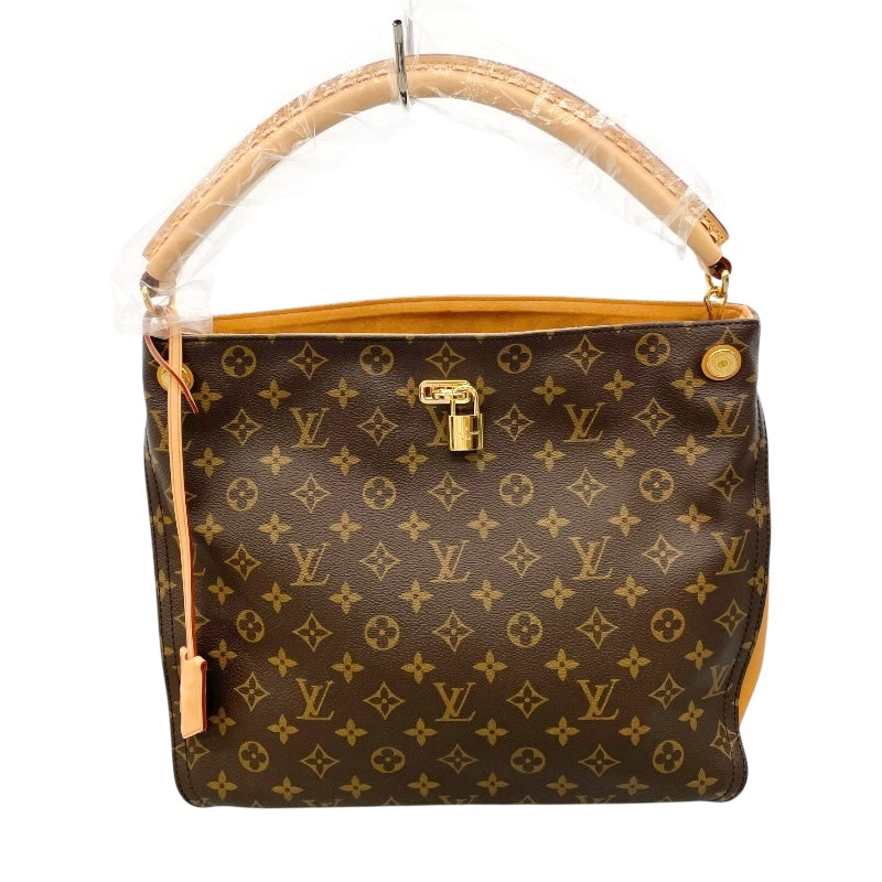 Louis Vuitton トートバッグ ブラウン 中古・古着通販】LOUIS VUITTON (ルイ ヴィトン) トートバッグ