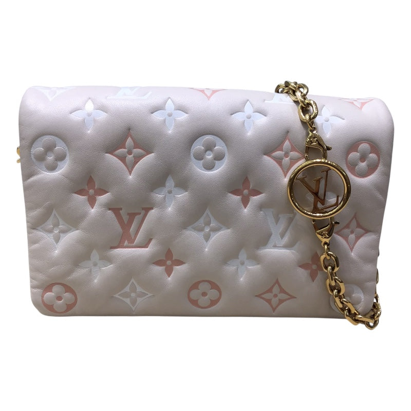 【LOUIS VUITTON】クッサン PM バッグ★パフ感のあるラムレザー LOUIS VUITTON ルイヴィトン クッサンPM ハンドバッグ