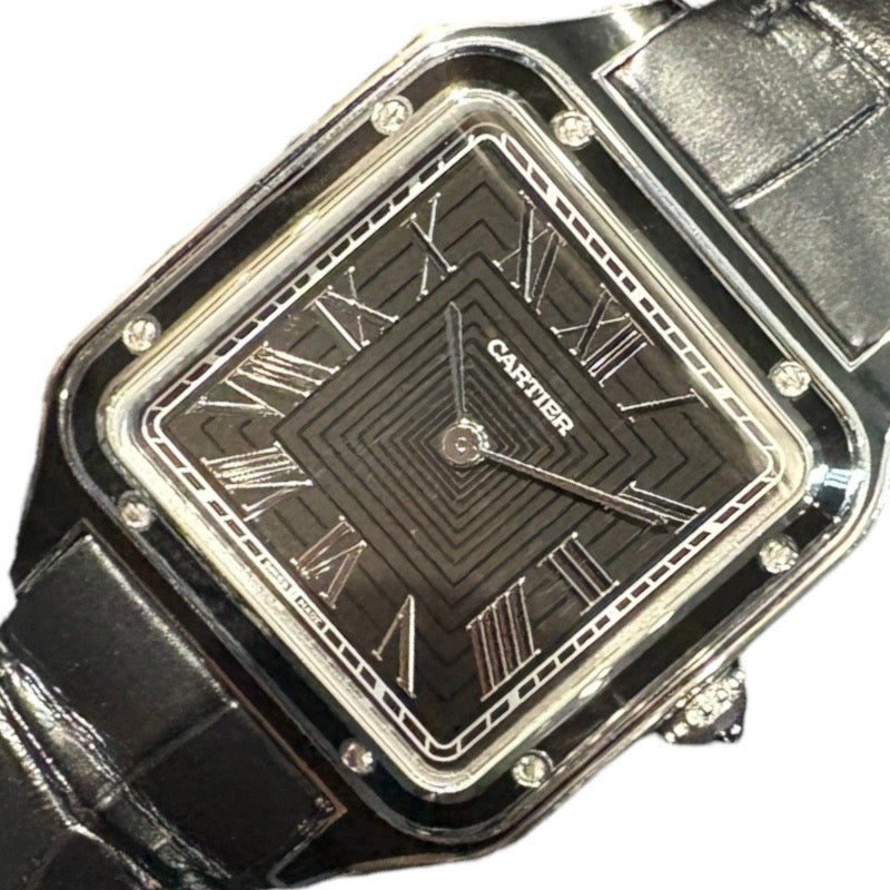 カルティエ Cartier サントスデュモンLM WSSA0046 ステンレス
