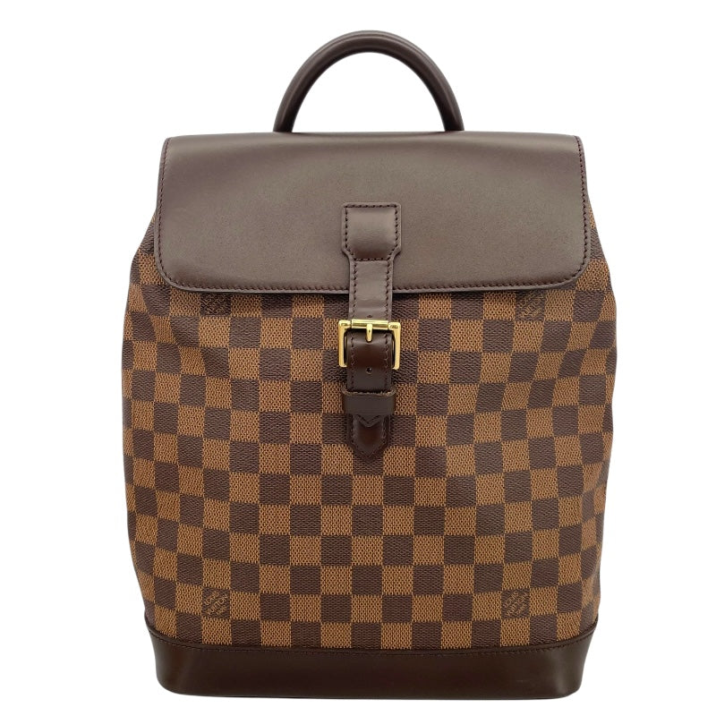 ルイヴィトン ダミエ ソーホー リュック　バッグ　N51132 ルイ・ヴィトン LOUIS VUITTON ソーホー N51132 ブラウン ダミエ