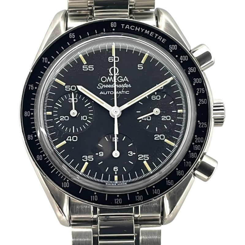 オメガ OMEGA スピードマスター 351050 ブラック SS 自動巻き