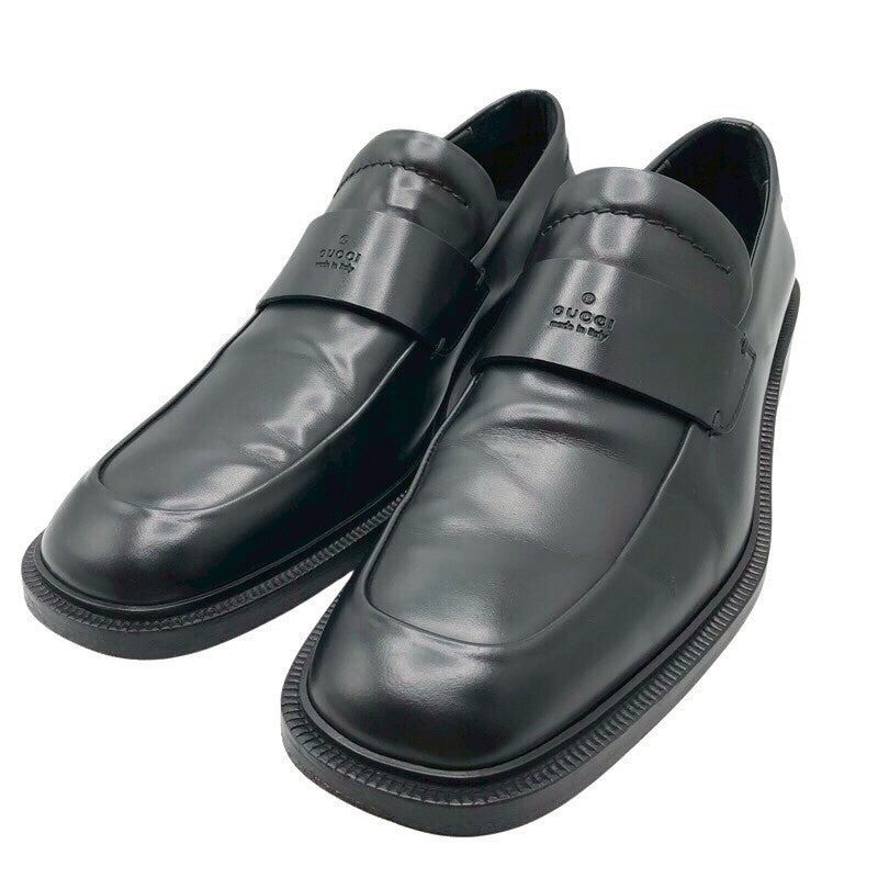 GUCCI ブラック レザー ローファー M*様 GUCCI ブラックレザー ローファー26.5 GUCCI ブラック
