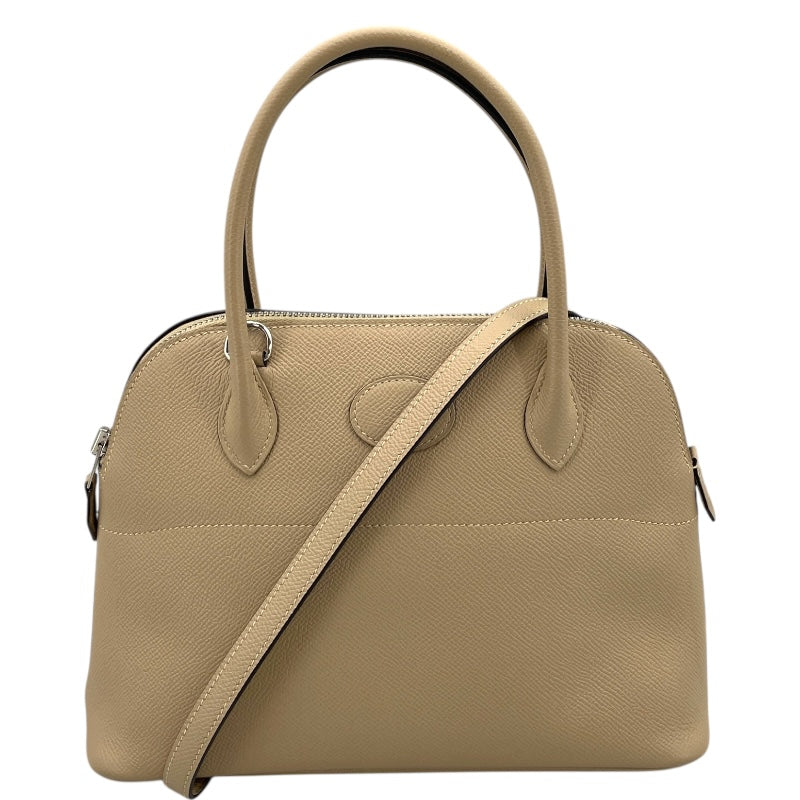 時間限定)HERMES ボリード　27 エプソン　シルバー金具 エルメス HERMES ボリード27 A刻 トレンチ×シルバー金具