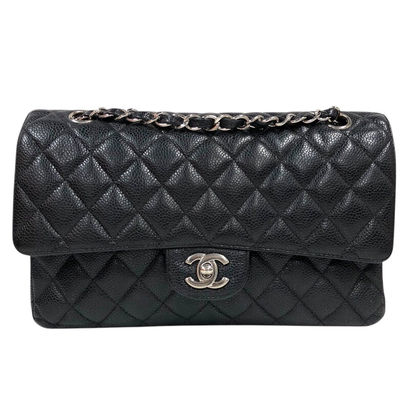 シャネル CHANEL マトラッセ25 A01112 12番台 ブラック シルバー金具