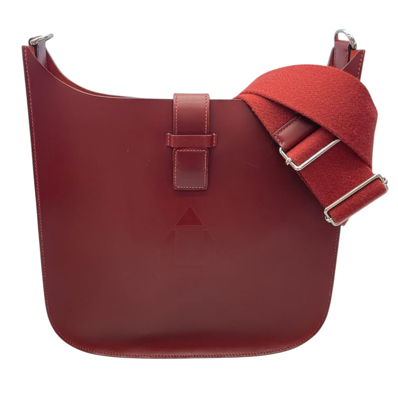 エルメス HERMES エヴリンセリエPM X刻印 ルージュアッシュ/SV