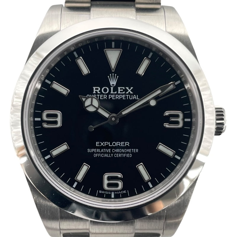 sooyaaa__ロレックス エクスプローラ1 ロレックス ROLEX エクスプローラー1 214270 ブラック SS メンズ