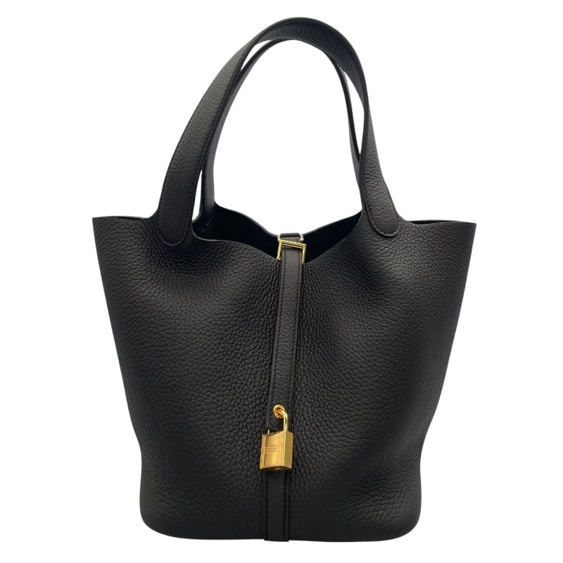 エルメス HERMES ピコタンロックMM W刻印 (2024年製) ブラック 
