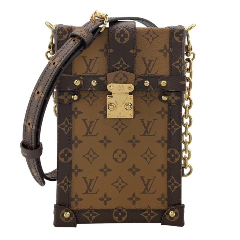 ルイ・ヴィトン モノグラム ヴァーティカル トランク ポシェット ルイ・ヴィトン LOUIS VUITTON ポシェット トランク ヴェル