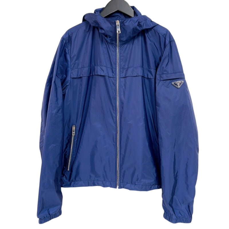 PRADA トライアングルロゴ ナイロンジャケット マウンテンパーカー 三角 PRADA 三角ロゴプレート トライアングルロゴ ナイロンジャケット