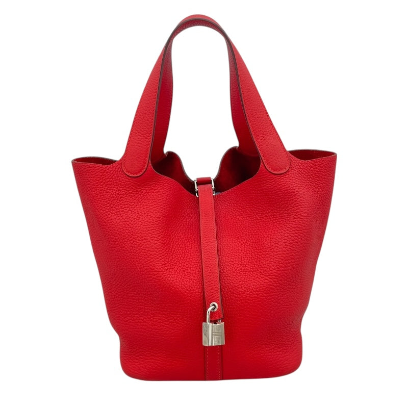 エルメス エルメス HERMES ピコタンロックMM X刻 ブーゲンビリア シルバー