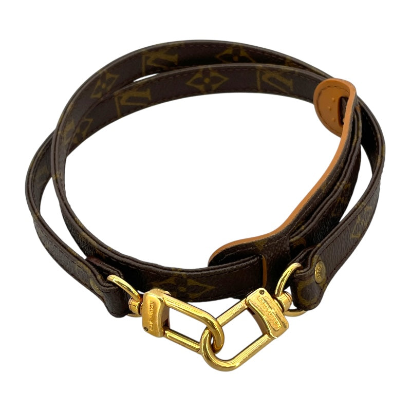 ルイ・ヴィトン LOUIS VUITTON ストラップ ブラウン モノグラム ユニ 