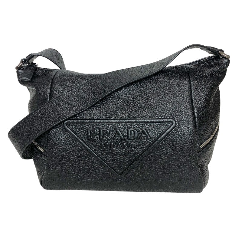 PRADA Re Nylon レザー トライアングル ロゴ ショルダーバッグ プラダ PRADA ショルダーバッグ リナイロン サフィアーノレザー