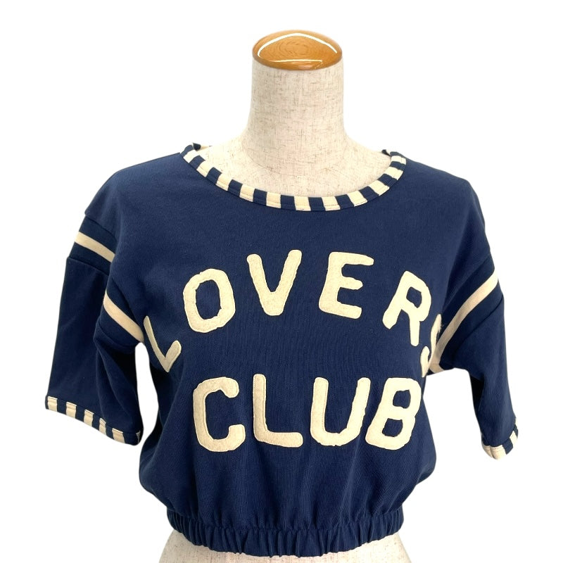 SAINT LAURENT Paris 青白ストライプ 半袖Tシャツ SAINT LAURENT Paris 青白ストライプ 半袖Tシャツ SAINT LAURENT（T