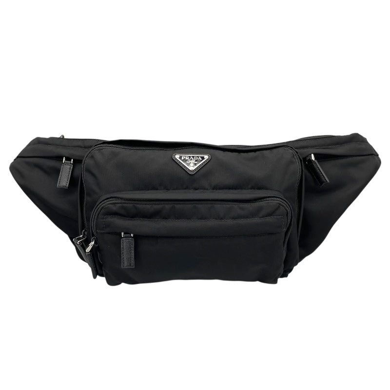 プラダ PRADA トライアングルロゴボディバッグ 2VL003 ブラック