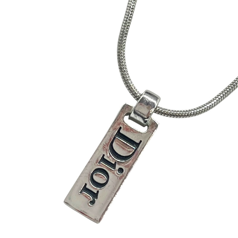 クリスチャンディオール　プレート　ネックレス Christian Dior クリスチャン ディオール プレート ドッグタグ