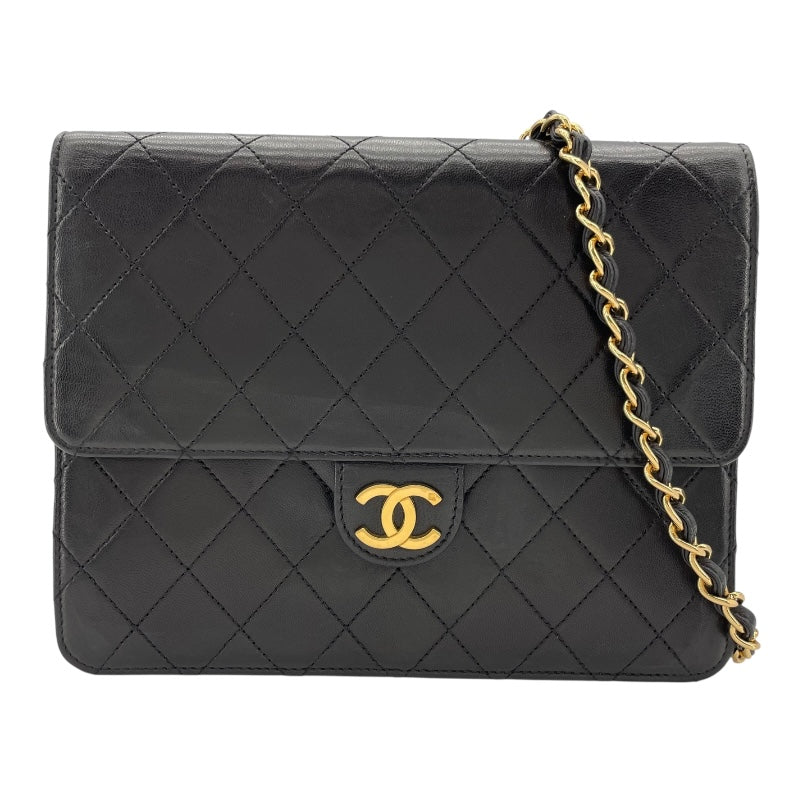 ★極美品★　CHANEL　ミニ　マトラッセ　プッシュロック　ショルダーバッグ CHANEL ミニマトラッセ プッシュロック ラムスキン ショルダー