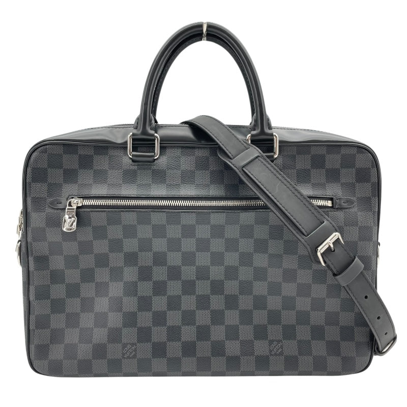 LOUIS VUITTON ルイヴィトン ダミエグラフィット ポルトドキュマン ルイ・ヴィトン LOUIS VUITTON ポルトドキュマン・ビジネスMM
