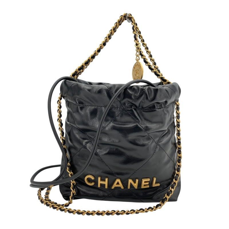CHANEL 黒金ミニスカート 22AW☆すぐ届く！ 【CHANEL シャネル】 ミニスカート 関税込
