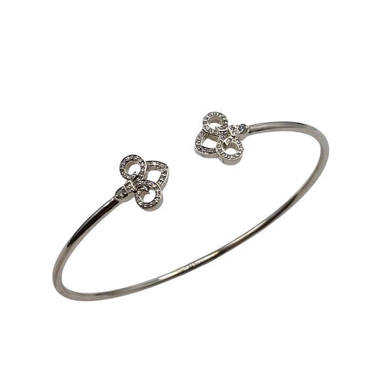 ティファニー TIFFANY＆CO フルールドリスブレス K18ホワイトゴールド