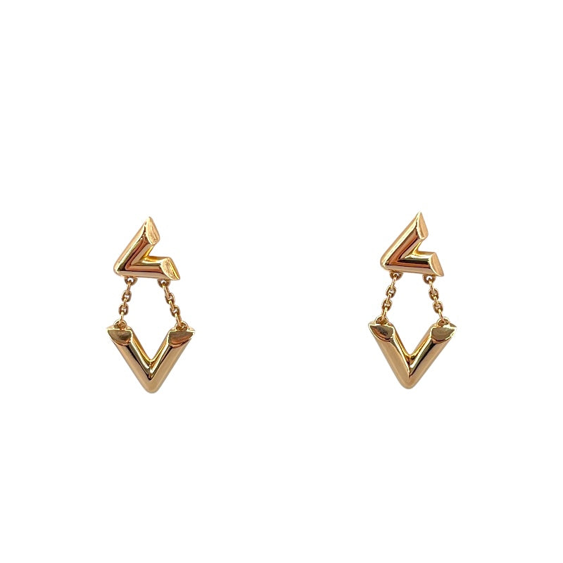 ルイ・ヴィトン LOUIS VUITTON LVヴォルトワンピアス Au750 ジュエリー