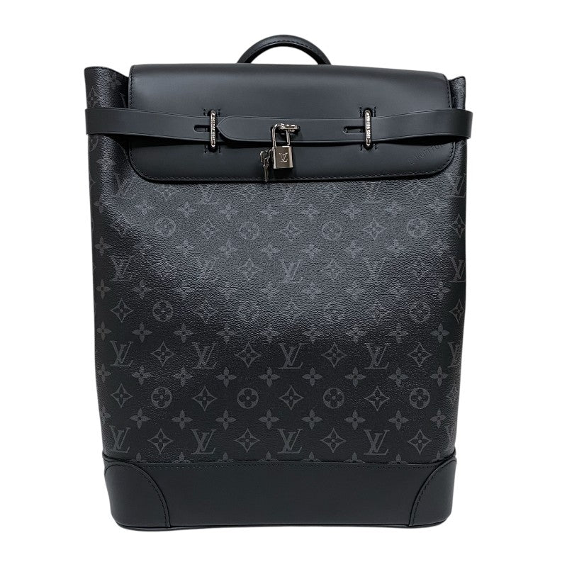 Louis Vuitton ブラック モノグラム バックパック　スティーマー ☆超人気☆ルイヴィトン スティーマー・バックパック モノグラム