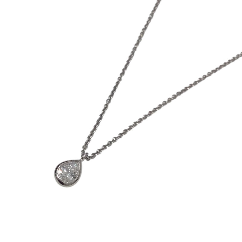 TIFFANY&Co. ティファニーバイザヤードネックレス プラチナ950 TIFFANY&Co. ティファニー バイザヤード 約0.14ct ネックレス