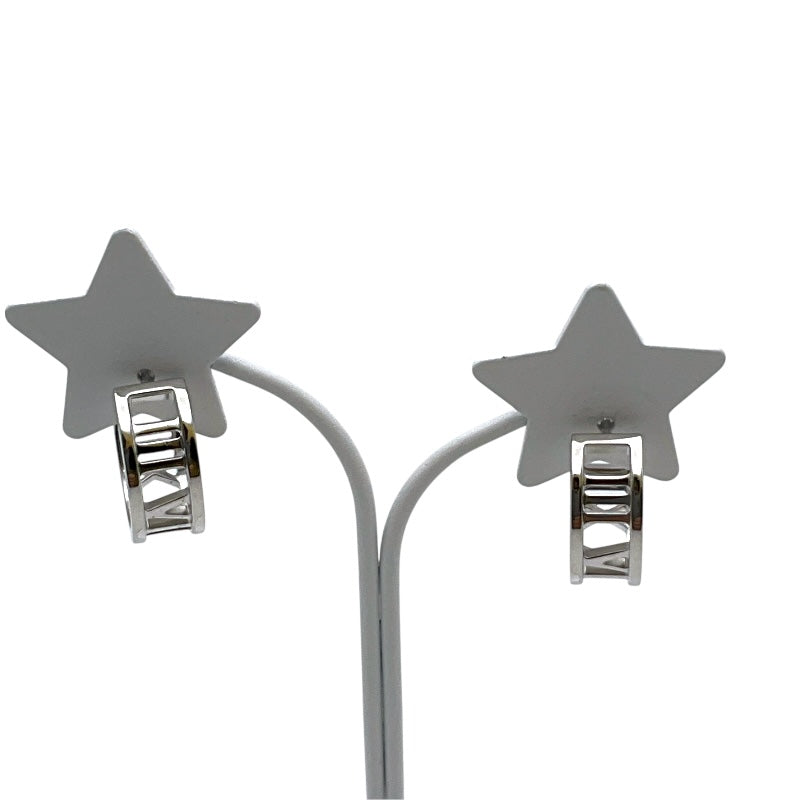 ティファニー アトラス シルバー ピアス 極美品 ティファニー アトラス