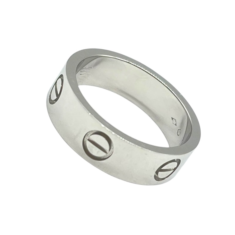 Cartier pt950 バギュエ リング スプリング式 カルティエ Cartier ラブリング Pt950 ジュエリー | 中古