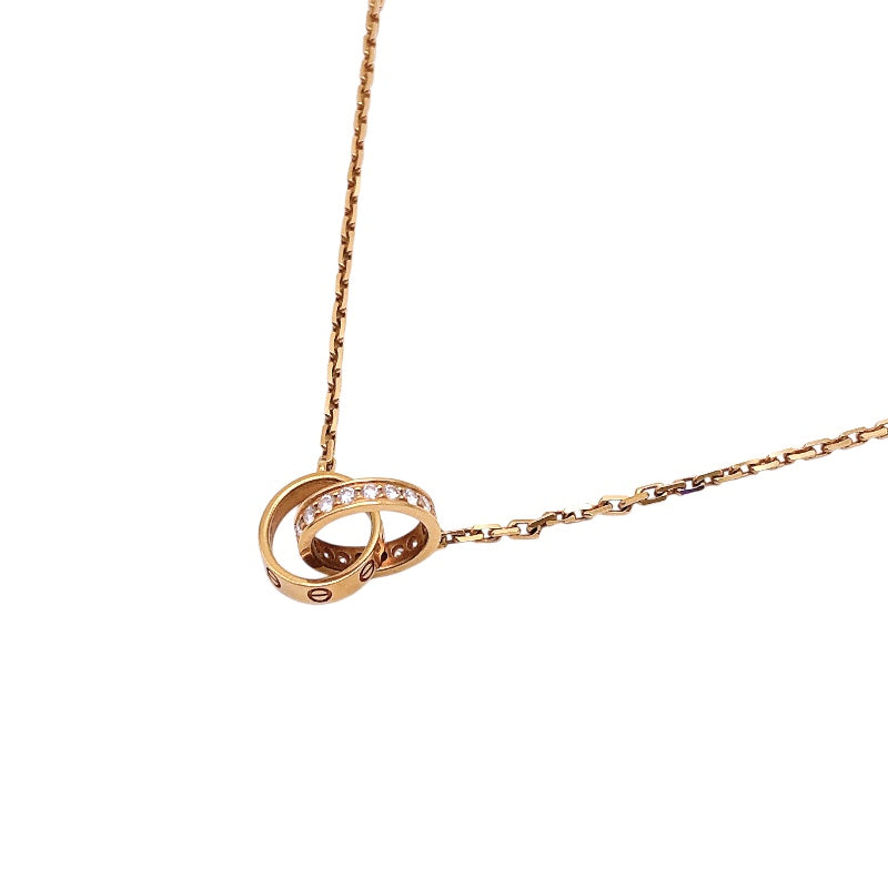 Cartier ゴールド ダイヤモンド ネックレス カルティエ Cartier ベビーラブダイヤネックレス イエロー