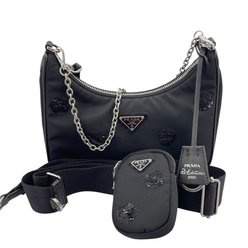 【PRADA】1BH204 Re-Edition Re-Nylon ショルダーバッグ プラダ PRADA Re-Edition ショルダー 1BH204 ブラック ナイロン