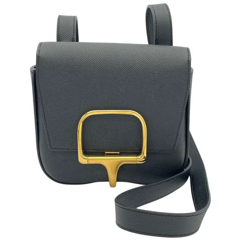 エルメス HERMES デッラ・カヴァッレリアミニ U刻印 ブラック GD金具