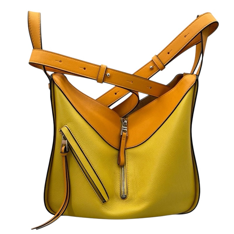 ロエベ LOEWE ハンモック スモール イエロー/オレンジ レザー